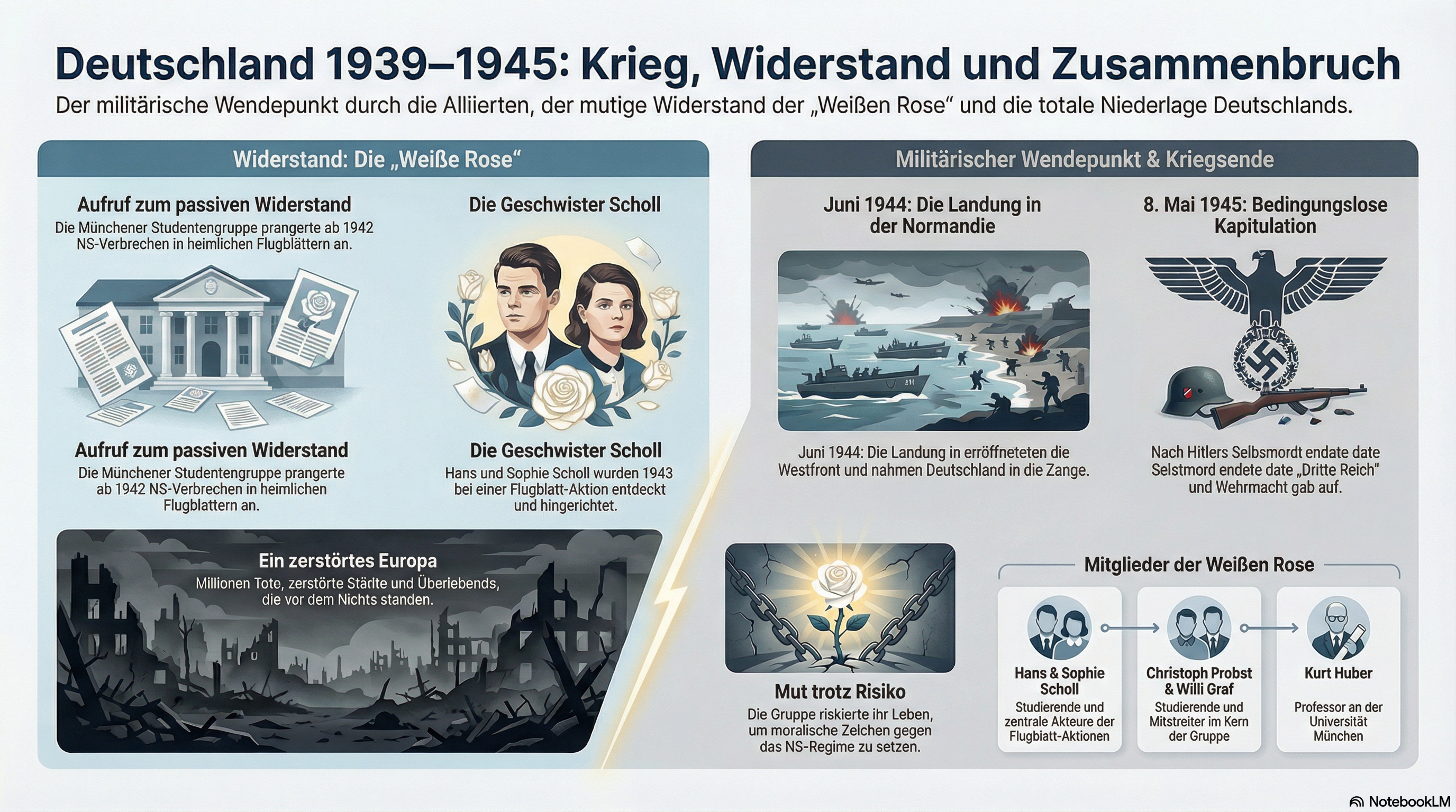 Infografik für Kapitel 3 (1939 bis 1945)